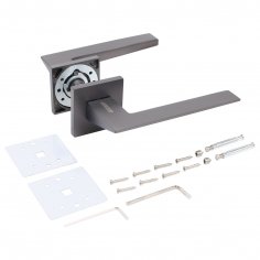 АЛЛЮР АРТ "СТЕЛЛА" MBN (8740) графит Комплект ручек