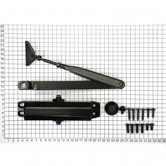 Дверной доводчик DOORLOCK  DL77N 4/5 черный