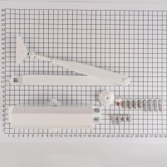 Дверной доводчик DOORLOCK  DL77N 4/5 белый