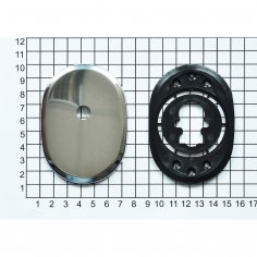 Ключевина под шток цилиндра DOORLOCK S01/S PSS (полированная нержавеющая сталь)