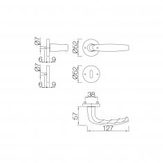 Объектный гарнитур 1530/42KV/42KVS (ATLANTA) PZ/UG