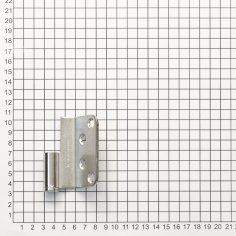 Дверная петля SIMONSWERK Variant V 0080 Left карточная, никелированная