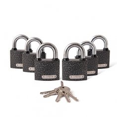 Замки навесные Apecs PD-01-50-Blister (6Locks+5Keys)