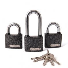 Замки навесные Apecs PD-01-50-Blister (2+1-L Locks+5Keys)