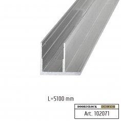 Створочный профиль притворочный GEZE ECdrive (до 5100 мм)