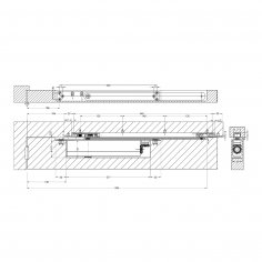 Дверной доводчик DOORLOCK DL700ITS /M 2-4 Серебристый