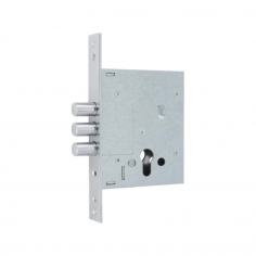 Замок дверной DOORLOCK 9257С, цилиндровый, хромированный