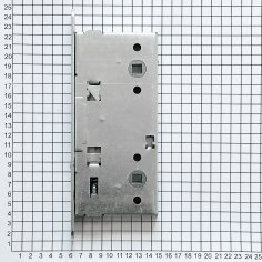 Замок дверной огнестойкий DOORLOCK ECO GBS 84 ZN, антипаник, для пассивной створки, оцикованный