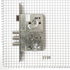 Замок врезной DOORLOCK DL8252С, цилиндровый, хромированный