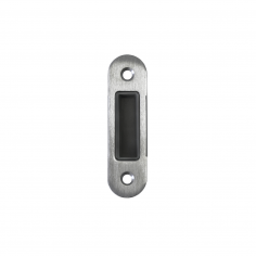 Запорная планка DOORLOCK SP430RP MCR, симметричная, для дверей с фальцем, пластиковый карман, матовый хром