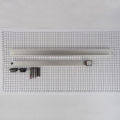 Тяга скользящая для GEZE TS5000/TS3000 серебристая