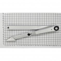 Тяга Рычажная для GEZE 2000/4000 Hold open, неотключаемая фиксация, серебристая