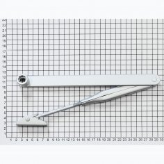 Тяга Рычажная стандартная для доводчика DORMA TS71, 72, 73V, 83 серебристая