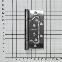 Петля карточная без врезки DOORLOCK H100/76/2BB SN матовый никель, 100х76х2,5мм, 2 подшипника