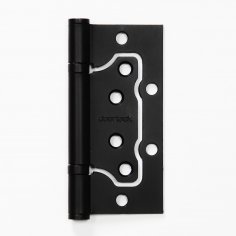 Петля карточная без врезки DOORLOCK H100/76/2BB Black черная, 100х76х2,5мм, 2 подшипника