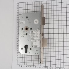 Замок дверной огнестойкий соленоидный ECO SCHULTE GBS 90F 03/08, антипаник,  нержавеющая сталь