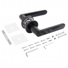 АЛЛЮР АРТ "ВИТА" BL (91150) матовый черный Комплект ручек