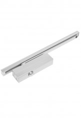Дверной доводчик NOTEDO DC-075 SL+HO Plus, серебро