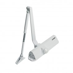 Доводчик дверной DC20-4/TS-68 Hold Open WH до 85 кг (белый)