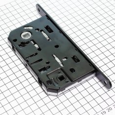 Замок дверной магнитный Doorlock DL452M/WC/50/96/18/Black, межкомнатный, черный