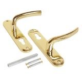 АЛЛЮР 132-1 61,5 мм GP латунь Комплект ручек