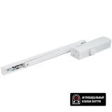 БУЛАТ Доводчик дверной PROFI ДД 802/5 BH-W (25-120кг) белый со скольз.тягой, морозостойкий