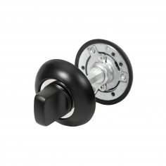 Ручка поворотная с фиксацией ключом BK6.FIX.JR BL-24 черный