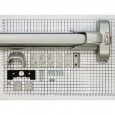 Механизм системы "антипаника" накладной DOORLOCK PD900FR-PUSH, серебристый