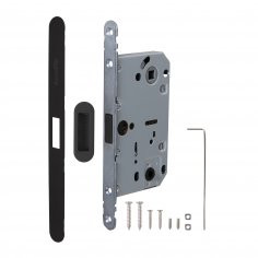 Магнитная защелка WC с ответной планкой GRAVITY.PRO G01.196.50.96 BL черный 