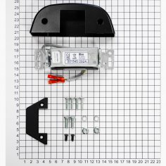 Защелка дверная электромеханическая для накладной антипаники DOORLOCK PD900 черная