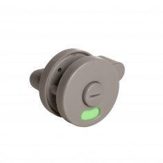 Ручка поворотная BK6.WC.CABIN PVC GREY серый