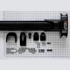 Механизм системы "антипаника"  DOORLOCK PD910FR-PUSH 1170мм PZ72мм, черный