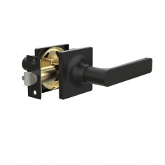 Ручка защелка DK710/BL BL-PS (без фик.)черный