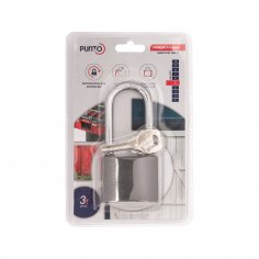 Замок навесной PK-0150 L 3 key англ.ключ. 