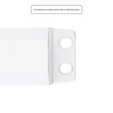 АЛЛЮР Доводчик дверной COMFORT ДД 168/3-4 AH-W (до 100 кг) белый RAL9016, со скользящей тягой