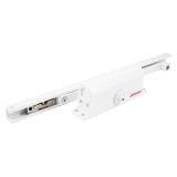 АЛЛЮР Доводчик дверной COMFORT ДД 168/3-4 AH-W (до 100 кг) белый RAL9016, со скользящей тягой