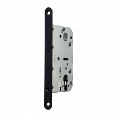 Замок дверной магнитный Vantage MC85BL, цилиндровый, черный