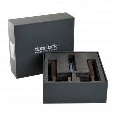 Ручка дверная DOORLOCK Oxford M046, темная бронза