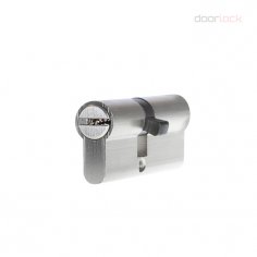 Цилиндровый механизм DOORLOCK V 2300AB N серия Variant, никелированный, 30x40мм, 5 перф.ключей