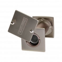Глазок DOORLOCK VA16S/50-85mm/180°,  квадратный, матовый никель