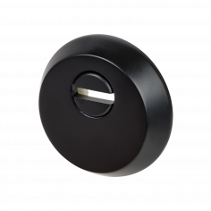 Броненакладка на цилиндровый механизм DOORLOCK DEF5512, декоративная, чёрная