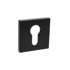 Ключевина под цилиндр DOORLOCK ES02/S/С Slim Black, черная