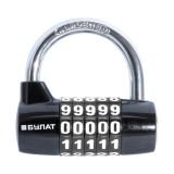 БУЛАТ ВС 655 кодовый черный d=7мм Замок навесной