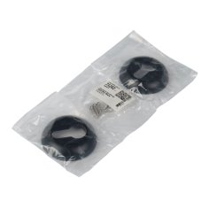 Ключевина под цилиндр DOORLOCK ES02/R/С Black черная, пара