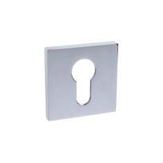 Ключевина под цилиндр DOORLOCK ES02/S/С Slim CP, полированный хром