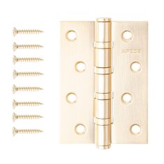 Петля врезная Apecs 100*70-B4-Steel-GMS