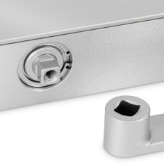 Дверной доводчик NOTEDO DC-045-155 SL+HO+DA+BC PRO, черный