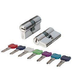 Цилиндровый механизм MaxPro7000Key 52mm (21+10+21) SSC сатин.хром 7key