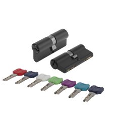 Цилиндровый механизм MaxPro7000Key60mm(25+10+25) BL черный 7key 