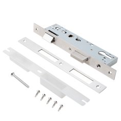 Замок врезной противопожарный Apecs 7400-35-INOX